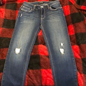 White House Black Market Cropped Leg Jeans